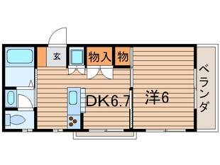 ハイローム北昭和Ⅲの物件間取画像